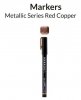 Gaahleri 45176 Metallic Series Marker Red Copper